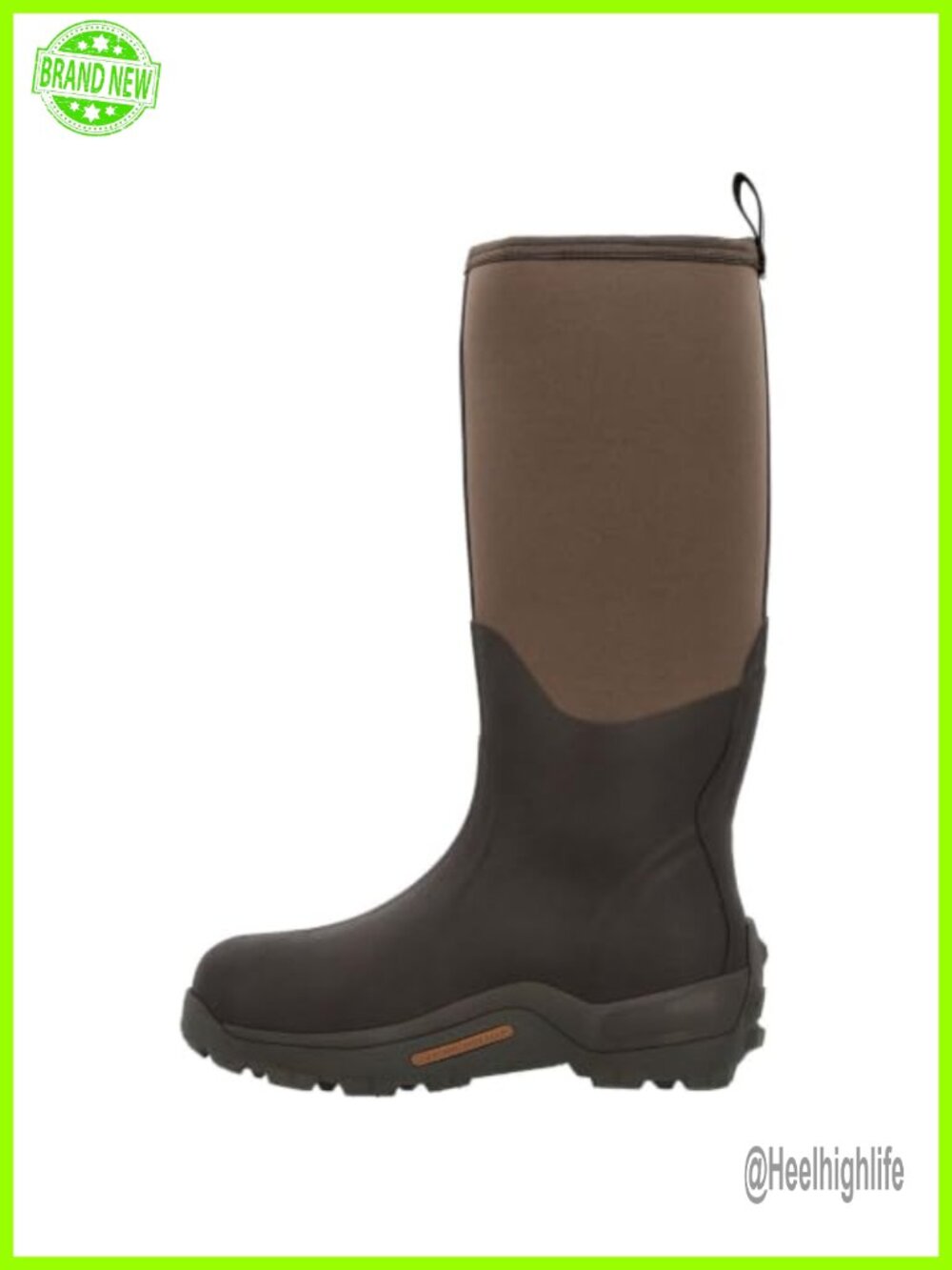 Muck Wetland Pull On Boots Neoprene Rubber Calf High Outdoor Boots Men's